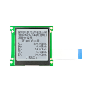 Directo de fábrica 160x160 Módulo LCD COG de matriz de puntos UC1698 Monocromo 160160 Pantalla gráfica Módulo LCD gráfico COG de nueva generación