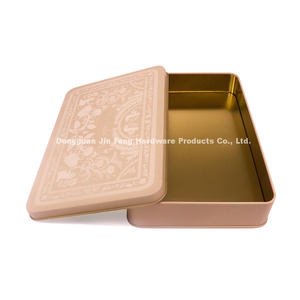 Profesyonel ambalaj ürünleri fabrika özelleştirilmiş dikdörtgen gıda sınıfı kalay kutu zarif şeker çerez çikolata ambalajı kutusu - Product Image 4