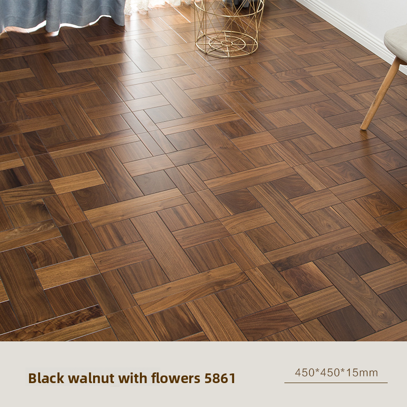 Black walnut mosaic 5861; 1㎡