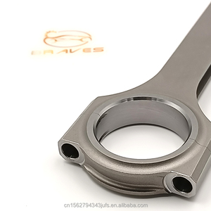 Audi S2 Rs2 S4 3b Turbo Turbo bağlantı çubukları için hafif tasarım dövme h-kiriş biyel - Product Image 2