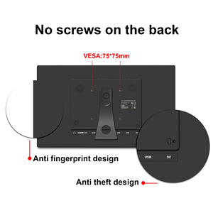 15.6'' <strong>LCD</strong> <strong>Digital</strong> Signage <strong>Display</strong> with Wireless Screen Mirroring 5G WiFi 4+64GB With Auto Play All in One <strong>Android</strong> Tablet - Product Image 2