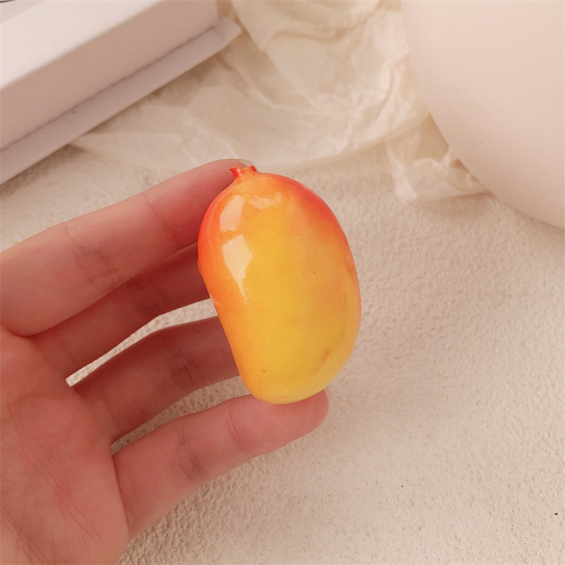 fermaglio per capelli giallo mango 6634