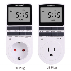 TM515 Power Socket Timer Switch Outlet Time Clock 220V 110V AC EU US Weekly <strong>Programmable</strong> Plug Socket Timer - Product Image 3