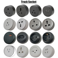 YUNDUO alta calidad 2024 multifuncional inteligente Oficina cocina escritorio Power Rail Track Sistema eléctrico Power Track Socket - Product Image 4
