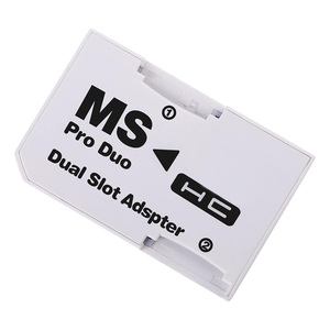 Microsd Micro SDHC Adapter Duo Pro Memory Stick Chuyển Đổi Cho PSP 1000 2000 3000 Kép Khe Cắm Adapter - Product Image 1