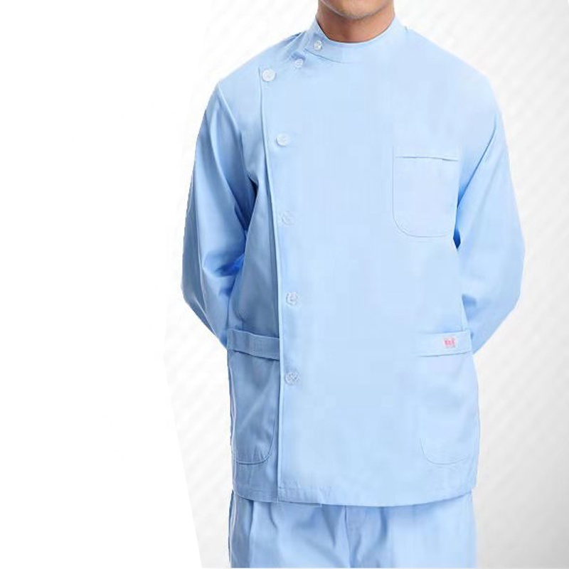 blue men long sleeves