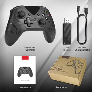 Sıcak satış siyah X box 360 kablosuz denetleyici video oyunu konsolları için 2.4G kablosuz denetleyici X kutusu serisi x konsol - Product Image 3