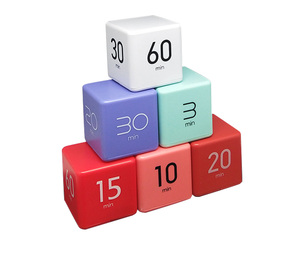 Timecube Timer Küchen würfel Timer Wiederauf ladbarer stilvoller Mini Rubik Timer 1-100 Minuten Zeit management zum Kochen