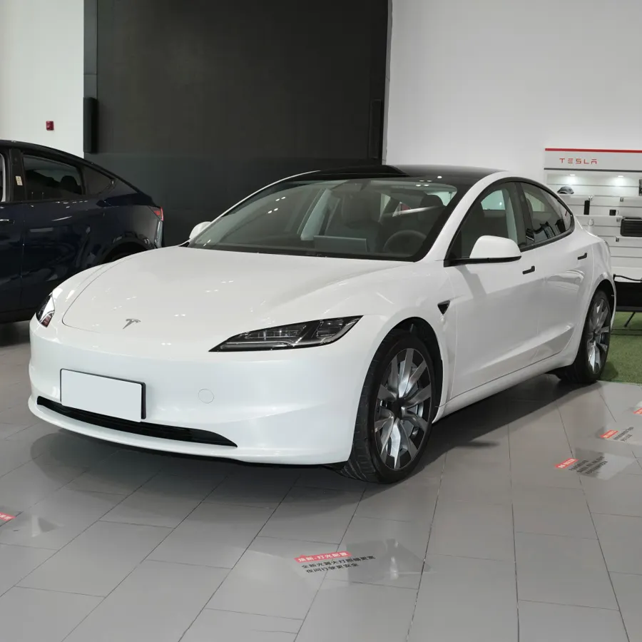 Uzun menzilli 2023 2024 Tesla modeli 3 Ev araba 5 koltuk Tesla modeli 3 yeni enerji araç elektrikli spor araba satılık