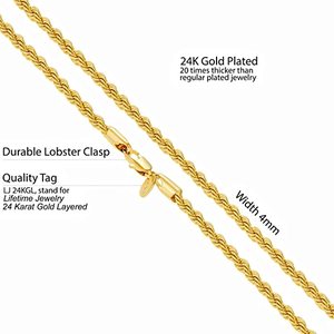 AAA אבני חן 925 כסף בתפזורת יהלום לחתוך <span class=keywords><strong>2mm</strong></span> 3mm 4mm חבל שרשרת 24k זהב אמיתי מצופה שרשרת שרשרת לנשים וגברים