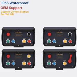IP65 điện đuôi nâng Cổng điều khiển thủy lực hộp từ xa bốn nút OEM tùy chỉnh 20 năm nhà máy - Product Image 1