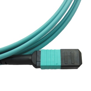 12 ליבות MPO/<span class=keywords><strong>MTP</strong></span> זכר/Multimode סיבי תיקון כבל כבל OM3/OM4 <span class=keywords><strong>Trunk</strong></span> כבלים