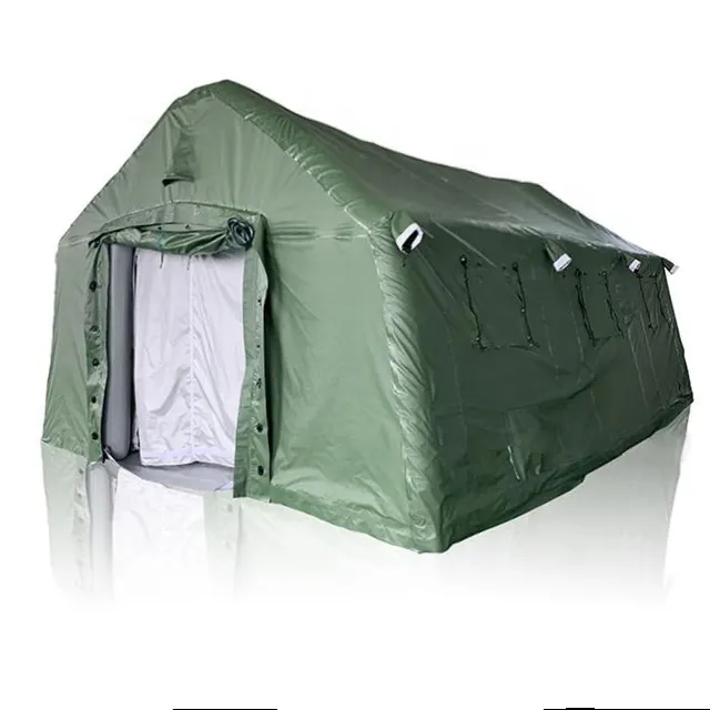 Signal geschütztes Zelt mit normalem Gebrauch und aufblasbarem Zelt als Entlastungs schutz