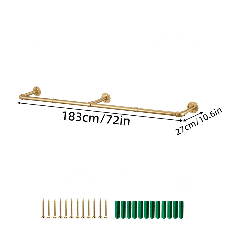 Three flange gold