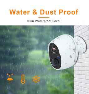 Qleung güvenlik kamera CCTV C04 Tuya Wifi akıllı yaşam App akıllı açık su geçirmez gece görüş Wifi kamera - Product Image 6