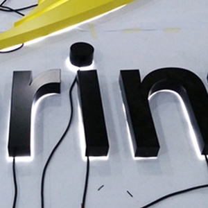Sehr gefertigte leuchtende maßge schneiderte LED-Schilder Brief Shop Schild 3d LED Shop Namensschilder - Product Image 4