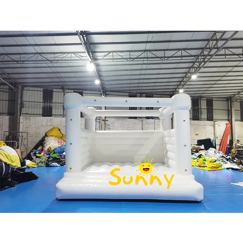 adults White wedding inflatable bouncy castle inflatable bounce house inflatable bounce castle for rental