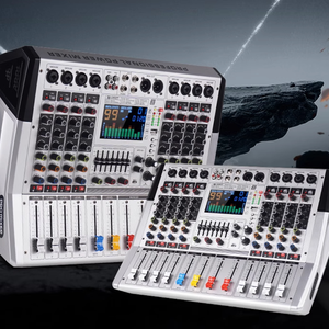 400W*2 Professional Power Amplifier Audio <strong>Mixer</strong> 4/6/8 Channels 99DSP USB Bluetooth Recording MP3 Reverb Amplifier Mixing System - Product Image 5