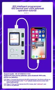 <strong>I2C</strong> I6S Intelligent <strong>Programmer</strong> for iPhone 6-14 Pro Max Wide Angle Camera Repair Board Battery Original Color True Tone - Product Image 5