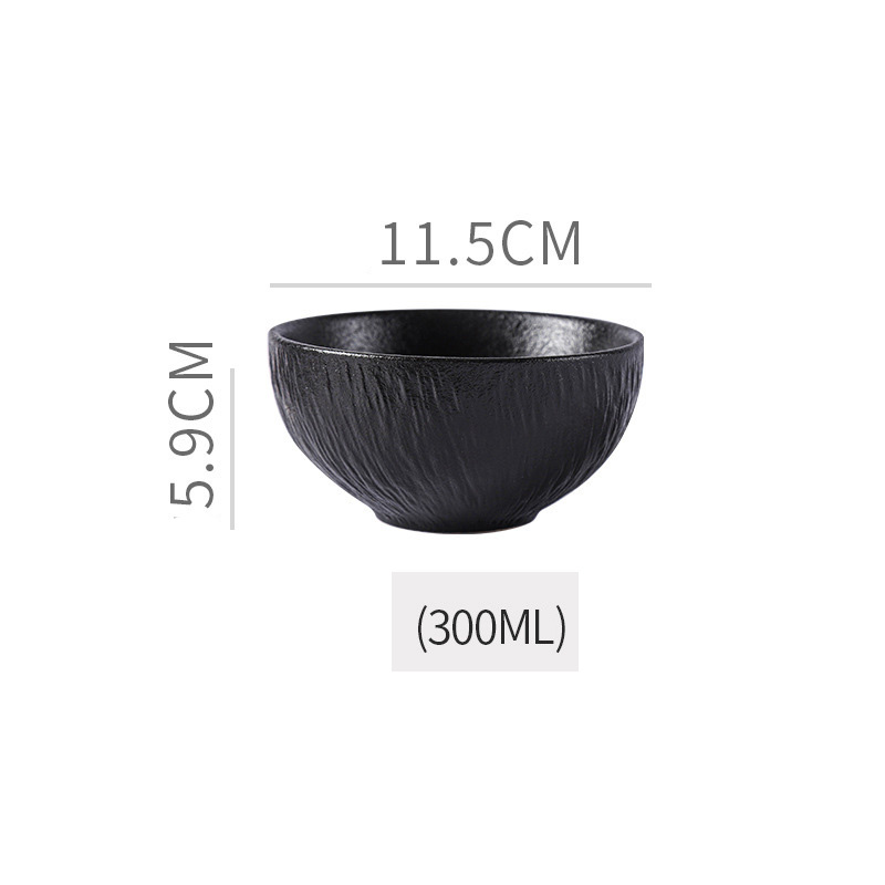 Tazón de 4,5 pulgadas - Negro