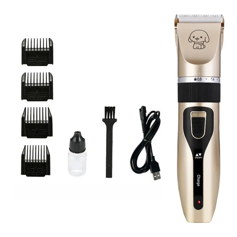 Groothandel Professionele Tondeuse Huisdier Hond Tondeuse Grooming Sets Hond Tondeuse Met Led Display