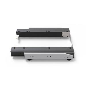Yemek masası mekanizması tek tıklama streç masa üstü alüminyum uzatmak masa koşucu ray çekin - Product Image 3