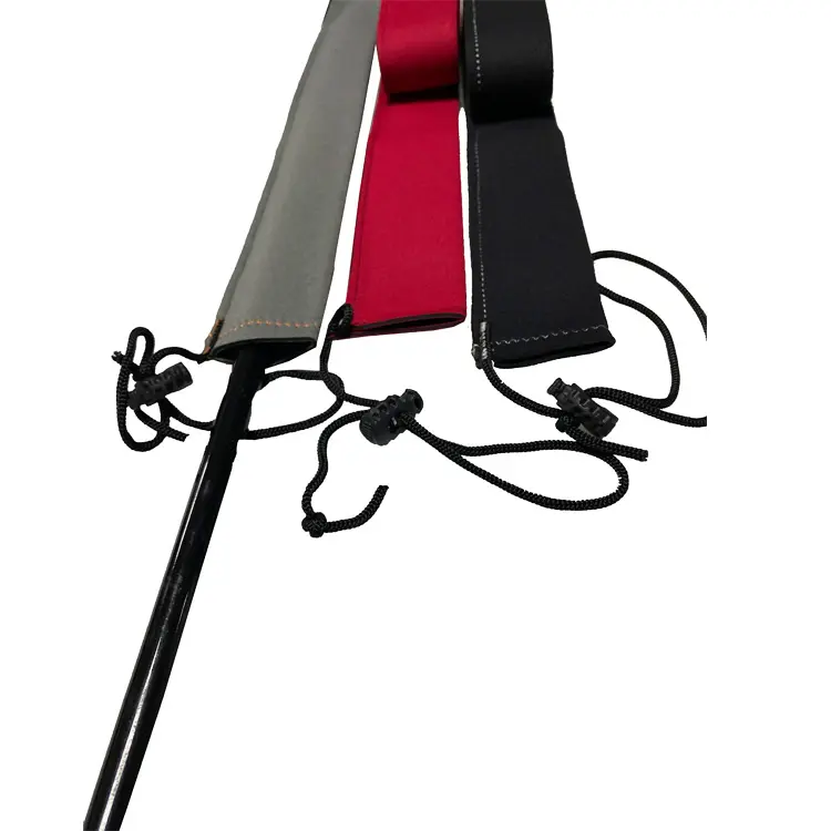 Custom Logo 170cm 190cm Pole Storage Bag Neoprene Fly Fishing Rod Sleeve Cover Case