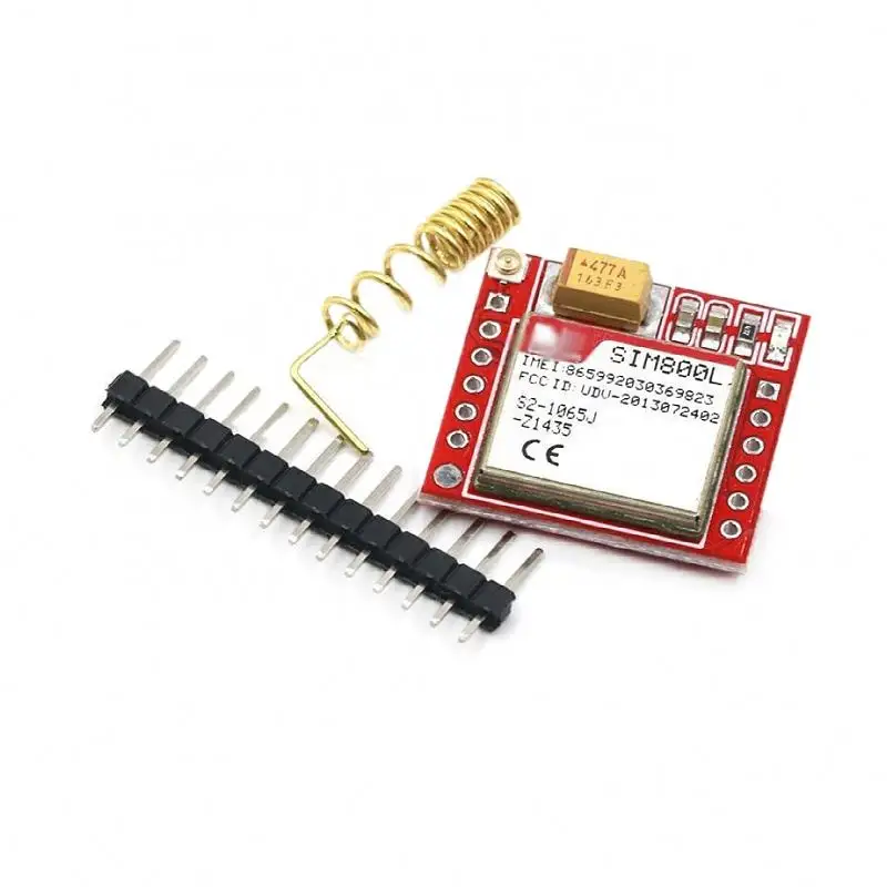 Módulo SIM800L Placa adaptadora GPRS Tarjeta microSIM GSM Placa central Módulo GSM SIM800L