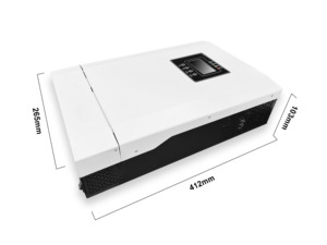 2.4kw 2400w קלט pv מחוץ לרשת אחסון סולארית עם bms ותמיכה ב-wifi