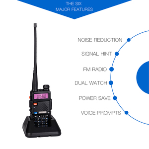 宝丰uv-5r长距离无线电<span class=keywords><strong>FM</strong></span>收发器 5W UHF/VHF双频对讲机宝丰收音机