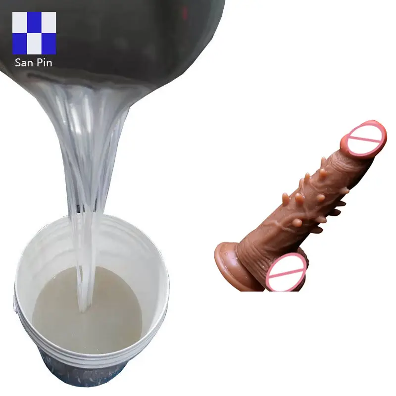 Vendita calda RTV 2 Silicone platino cura Silicone liquido gomma siliconica per giocattoli Sexy bambole per adulti Dildo fabbricazione del pene