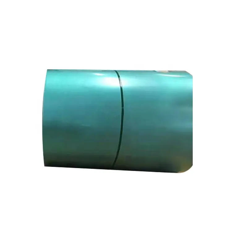 Bobine d'acier revêtue de couleur Bobine de ppgi galvanisée Toiture en métal Feuilles de Galvalume Matériaux de construction rouleau d'acier prepinted