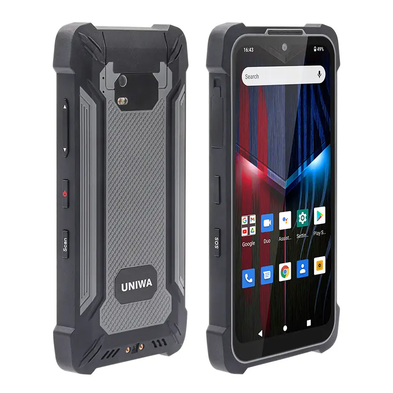 Uniwa P551 Handheld Robuuste Android 11 Pda Mobiel Apparaat 5.5 Inch 4G Lte Nfc Smartphone 3G & 4G Smartphone