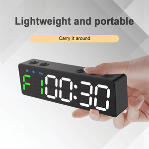 Timer di intervallo della palestra portatile allenamento orologio Fitness conto alla rovescia cronometro magnetico ricaricabile cronometro - Product Image 2
