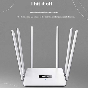 WLAN พอร์ต2.4G ติดตั้งง่ายเครือข่ายไร้สายดูอัลแบนด์การจัดการระยะไกลความปลอดภัยสูงเราเตอร์อุปกรณ์ใยแก้วนำแสง - Product Image 5