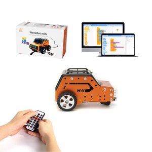 Weemake Smart Education Robot Kinder codierung Kompatibel mit Arduino IDE Car Robotics Kit für Schulen Weeebot Mini