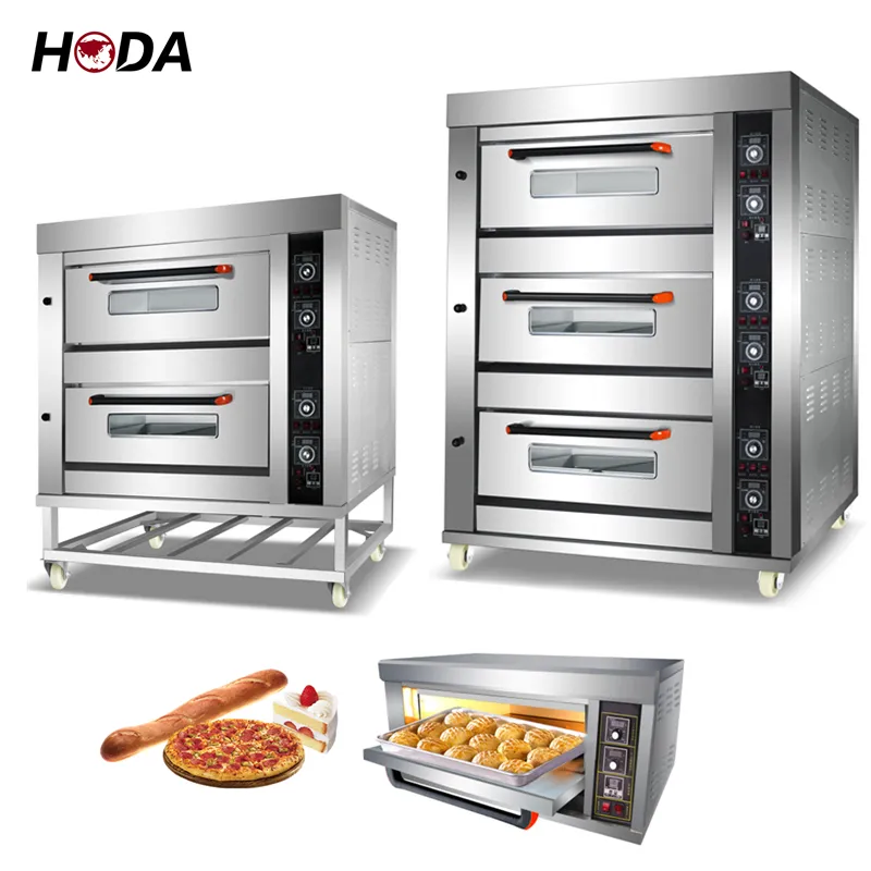 Equipamento Da Loja De cozimento Pão forno de Pizza deck forno de padaria Elétrica profissional preços preços forno de padaria comercial e industrial