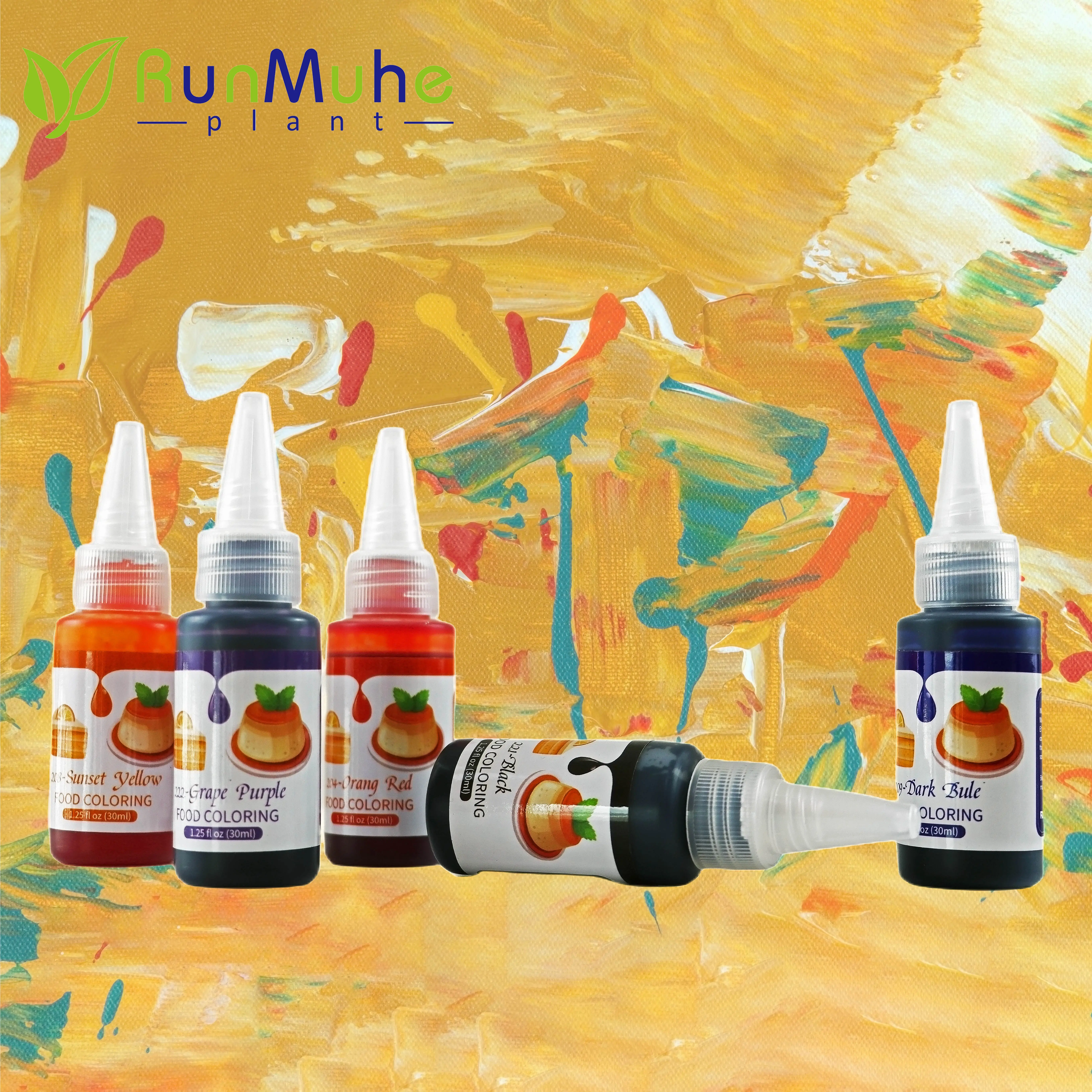Hot Sale Red Color Water Oil Pigment Liquid For Food Coloring