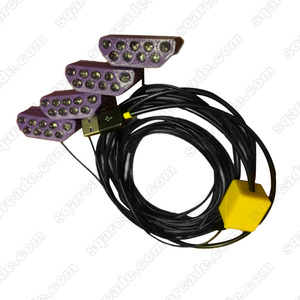USBワイヤードアーケードライトガン4 LED赤外線センサー撮影機200インチコンピュータゲームモニターに適したアクセサリー - Product Image 1
