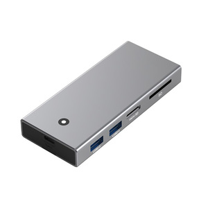 C型3.2多功能适配器，带SD TF读卡器4合1 USB C 3.2 Gen 2 10Gbps数据传输集线器USB C读卡器 - Product Image 1