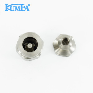 Kumea cho USA thương hiệu deflectojet 8686 1/8 "đến 3/8" Nam lệch vòi phun có thể tháo rời làm lệch hướng hình nón rỗng - Product Image 4