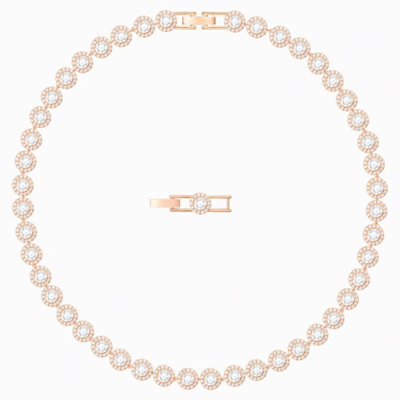 Or rose diamant blanc
