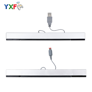 For Wii Sensor Bar Wired Receivers IR Signal Ray <strong>USB</strong> Plug for Nitendo Wii Remote High Quality