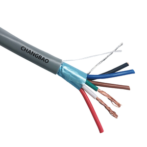 Changbao 12AWG to 22AWG Stranded Shielded 18AWG 6 Core Security Alarm <strong>Cable</strong> Communication <strong>Cables</strong> Product - Product Image 3