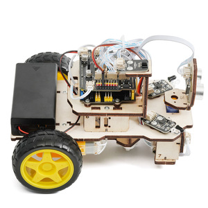 Многофункциональный умный автомобиль, совместимый с программированием Arduino IDE и различным программным обеспечением для научных экспериментов