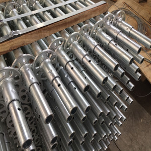Q355B Material EU Standard 48.3*3.25mm Vertical <strong>Ledger</strong> <strong>Ringlock</strong> <strong>Scaffolding</strong> with Spigot