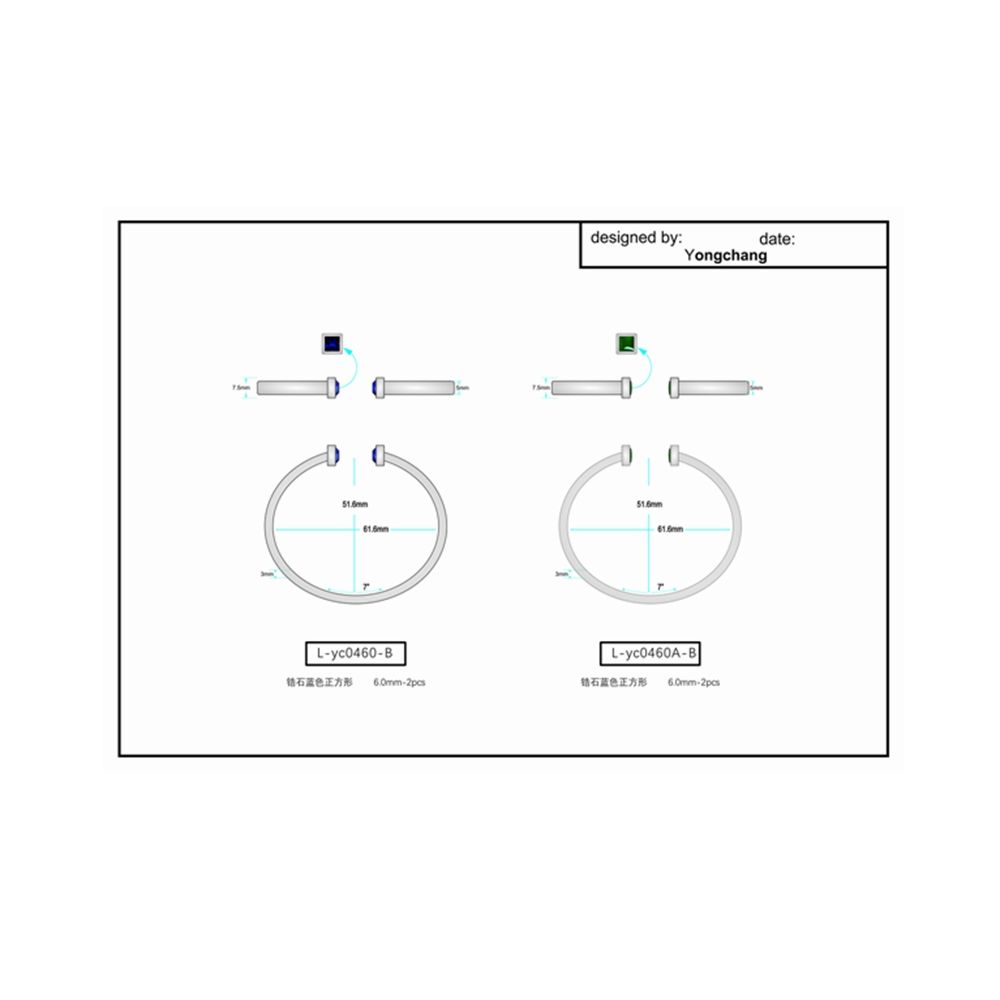 ทองเหลืองชุบทอง14K ขัดลึก