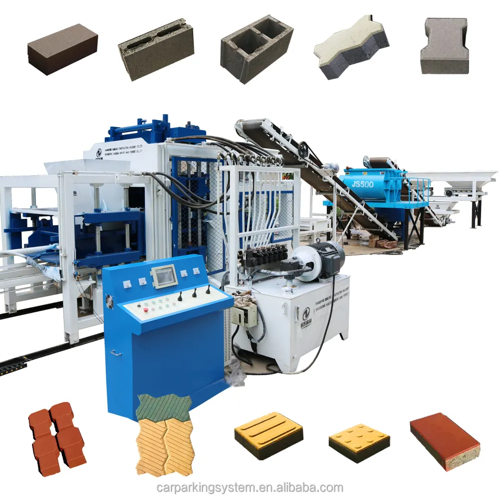 MARS EXPO KAIDONG QT10-15 Super presse hydraulique béton ciment bloc creux stimulateur machine à briques faisant des machines automatiques