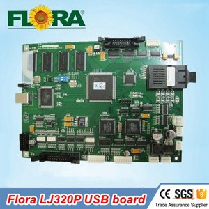 原装和新款Flora Lj320p Lj3208p打印机USB板/主板用于北极星512头USB板/主板 - Product Image 2