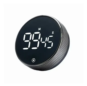 OEM Mini Design magnetico rotante conto alla rovescia Timer LCD Display digitale cronometro ruotare Timer con cuscinetto antiscivolo - Product Image 3